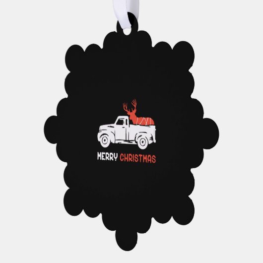 CARTE DÉCORATIVE MERRY NOËL (Gauche)