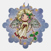 Carte Décorative Mignon Petit Holly Angel (Recto)