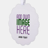 CARTE DÉCORATIVE MODÈLE DE TEXTE D'IMAGE BLANCHE SIMPLE MODERNE (Gauche)