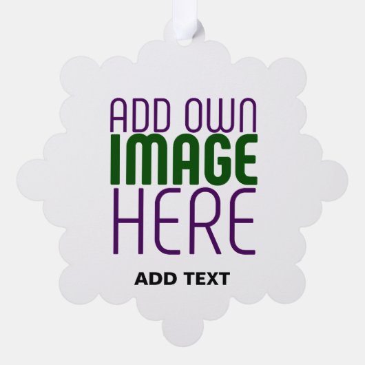 CARTE DÉCORATIVE MODÈLE DE TEXTE D'IMAGE BLANCHE SIMPLE MODERNE (Verso)