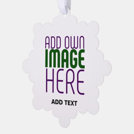 CARTE DÉCORATIVE MODÈLE DE TEXTE D'IMAGE BLANCHE SIMPLE MODERNE (Gauche)