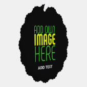 CARTE DÉCORATIVE MODÈLE DE TEXTE D'IMAGE NOIRE SIMPLE ET MODERNE (Droite)