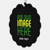 CARTE DÉCORATIVE MODÈLE DE TEXTE D'IMAGE NOIRE SIMPLE ET MODERNE (Gauche)