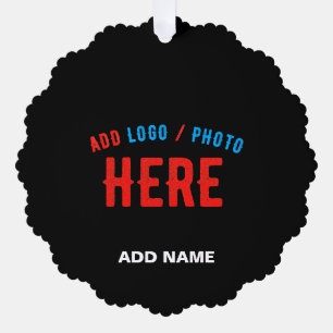 CARTE DÉCORATIVE MODERNE ET MODERNE PERSONNALISABLE NOIR VÉRIFIÉ