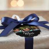 Carte Décorative Mom Established Modern Script Black 3 Photo