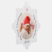 Carte Décorative Mon premier noisette de Noël (Droite)