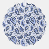 Carte Décorative Motif Blue Paisley (Verso)