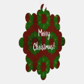 Carte Décorative Motif de couronne de Noël (Droite)