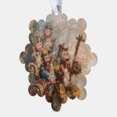 Carte Décorative Musiciens - Papier de décoration (Gauche)