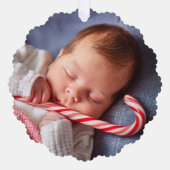 Carte Décorative My First Christmas as Grandma (Recto)