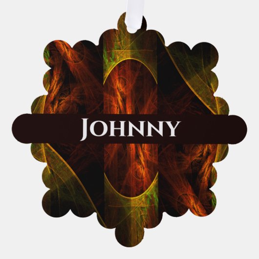 Carte Décorative Mystique Jungle (Recto)