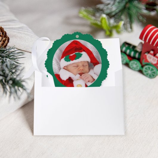 Carte Décorative Noël adorable du bébé