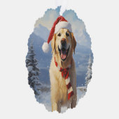 Carte Décorative Noël au Labrador (Droite)