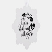 Carte Décorative Noël commémoratif (Droite)