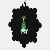 Carte Décorative Noël de la pêche (Gauche)