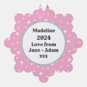 Carte Décorative Noël de Snowman personnalisé (Verso)