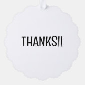 Carte Décorative Noms de mariée et de chambre Faveur de mariage (Verso)