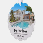 Carte Décorative Nouveau Accueil Grunge Photo Open House Ménage (Gauche)