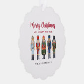 Carte Décorative Nutcracker mignon Joyeux Noël (Droite)