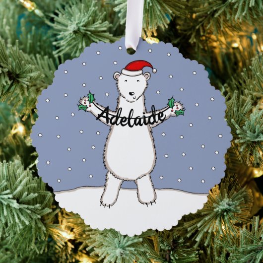 Carte Décorative Ours polaire (Insitu (Arbre))