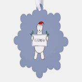 Carte Décorative Ours polaire (Gauche)