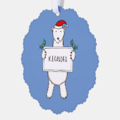 Carte Décorative Ours polaire (Gauche)