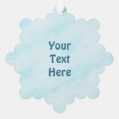 Carte Décorative Ours polaire sur glace - Salutation de saison (Verso)