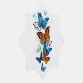 Carte Décorative Papillons volants Morpho et Monarch (Droite)