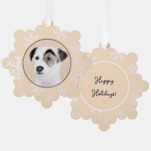 Carte Décorative Parson Jack Russell Terrier Peinture - Chien Art