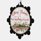 Carte Décorative Pêche à la mouche (Gauche)