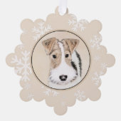 Carte Décorative Peinture Terrier de Renard de fil - Cute Original (Recto)