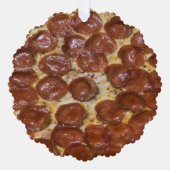 Carte Décorative Pepperoni Pizza (Recto)