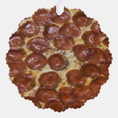 Carte Décorative Pepperoni Pizza (Verso)