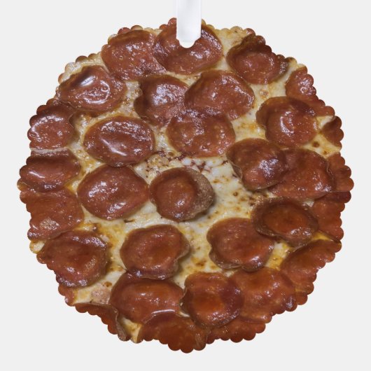 Carte Décorative Pepperoni Pizza (Verso)