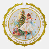 Carte Décorative Personalized Nutcracker Ballet Christmas - Gift (Recto)