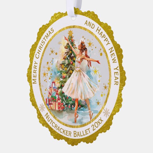 Carte Décorative Personalized Nutcracker Ballet Christmas - Gift (Gauche)