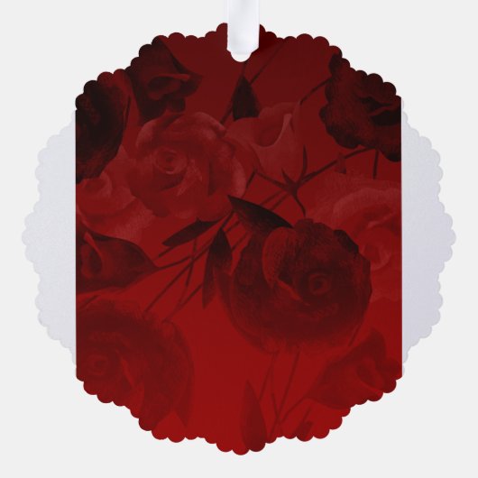 Carte Décorative Personalized Ruby Red Tiara & Butterflies (Verso)