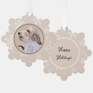 Carte Décorative Petit Basset Griffon Vendéen Peinture - Chien Art