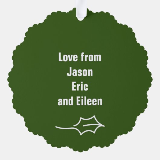 Carte Décorative Petits-enfants aux grands-parents (Verso)