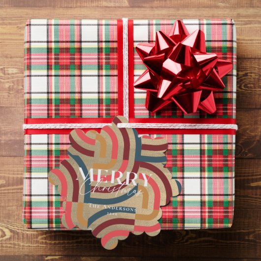 Carte Décorative Photo de Noël Maximale Géométrique (Insitu (Cadeau))