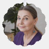 Carte Décorative Photo de souvenir de Noël au Ciel (Verso)