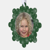 Carte Décorative Photo d'un flacon à neige (Gauche)