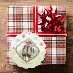 Carte Décorative Photo Étoiles Personnalisées Modernes Et Aquarelle