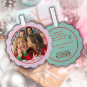 Carte Décorative Photo Fun Stomping Reindees