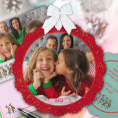Carte Décorative Photo Fun Stomping Reindees