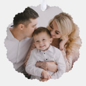 Carte Décorative Photo moderne de Joyeux et brillants de la Marine (Verso)