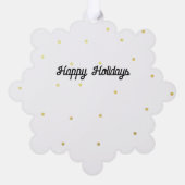 Carte Décorative Photo personnalisée (Verso)