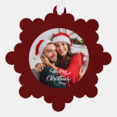 Carte Décorative Photo Red Christmas (Recto)