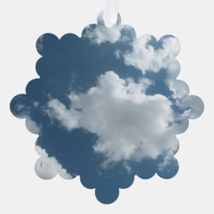 Carte Décorative Photographie abstraite de ciel nuageux