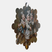 Carte Décorative Pierrots - Papier de décoration (Droite)